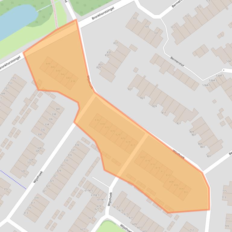 Kaart van postcodegebied 5403RK.