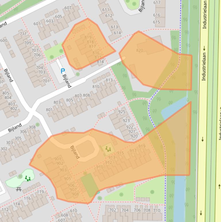 Kaart van postcodegebied 5403VM.