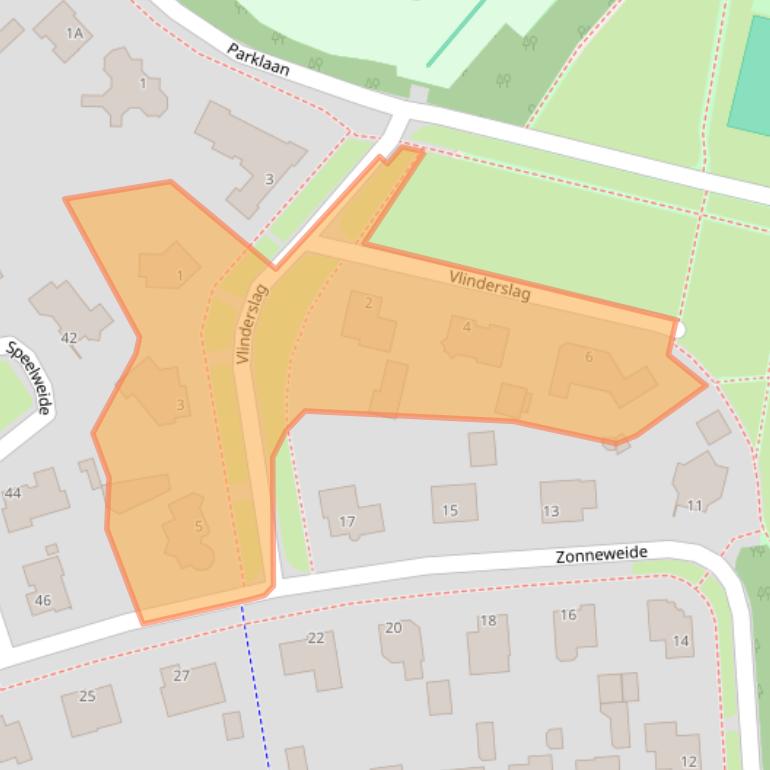 Kaart van postcodegebied 5404KE.