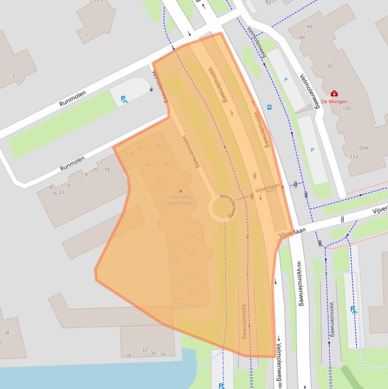 Kaart van postcodegebied 5404LC.