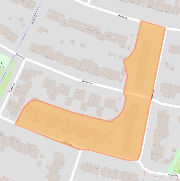 Kaart van postcodegebied 5404ML.