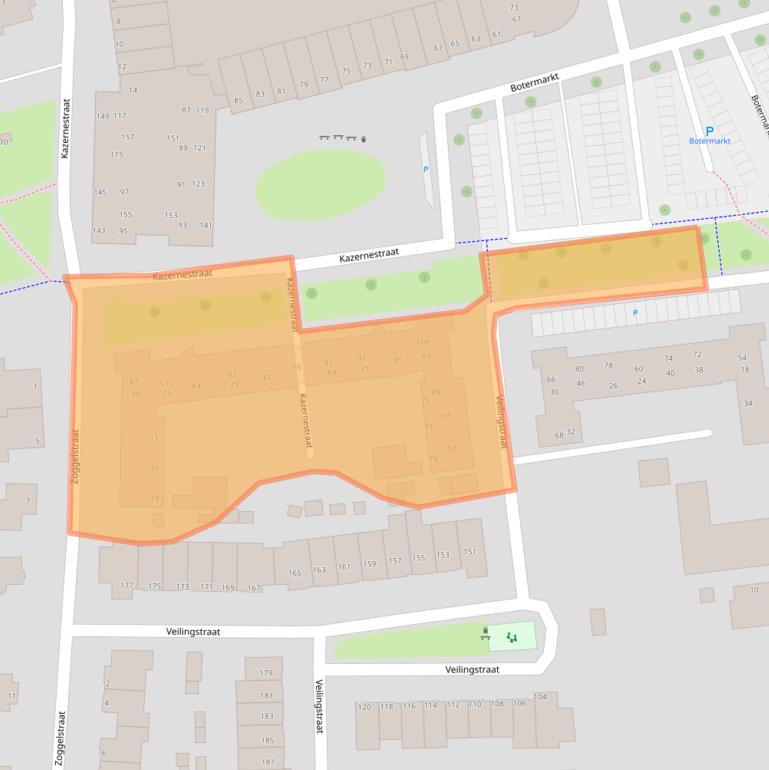 Kaart van postcodegebied 5404NA.