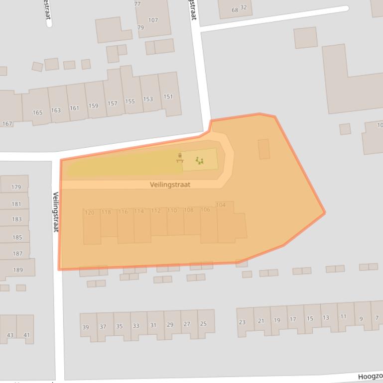 Kaart van postcodegebied 5404NS.