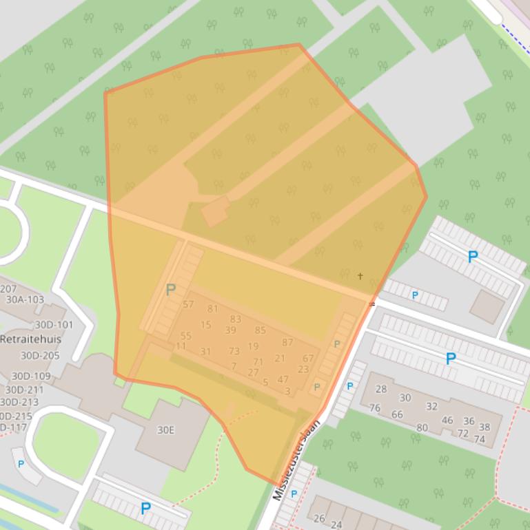 Kaart van postcodegebied 5405NL.