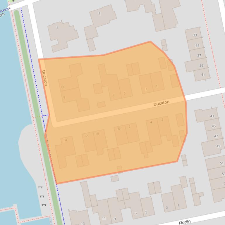 Kaart van postcodegebied 5406BG.