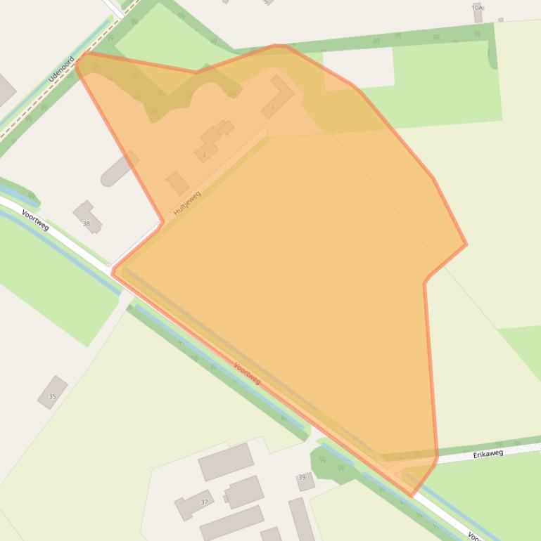 Kaart van postcodegebied 5406VS.