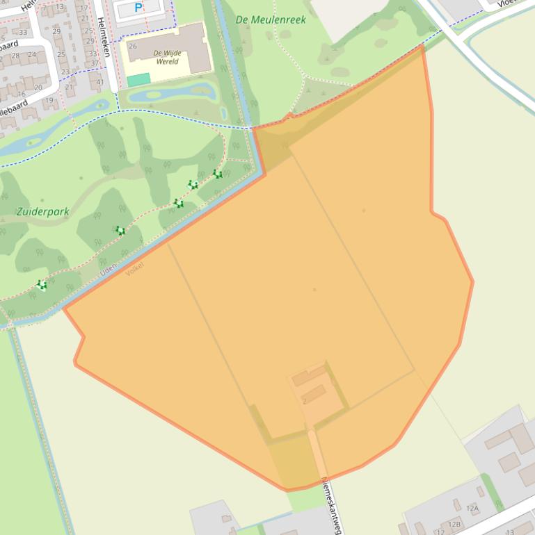 Kaart van postcodegebied 5408NC.