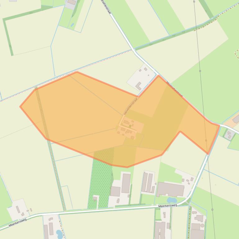 Kaart van postcodegebied 5408PC.