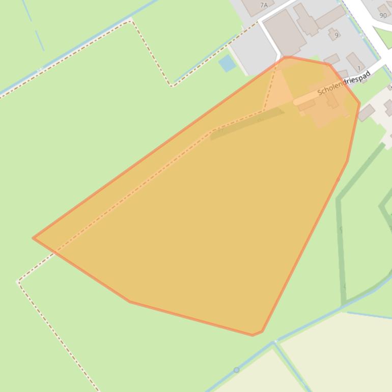 Kaart van postcodegebied 5408PE.