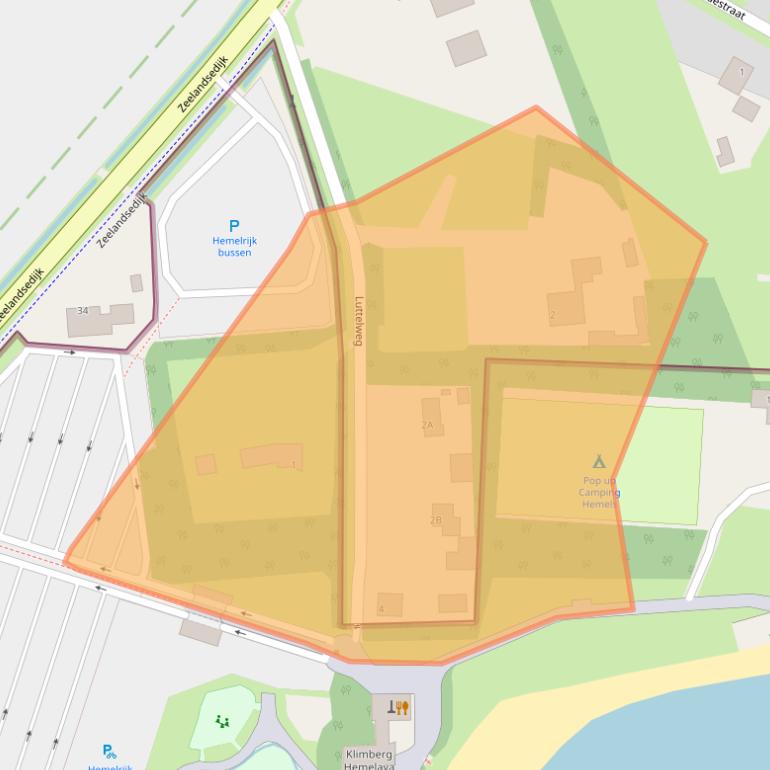 Kaart van postcodegebied 5408RA.