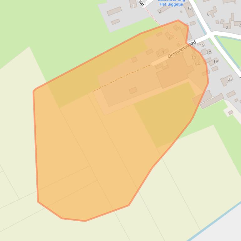 Kaart van postcodegebied 5408RB.