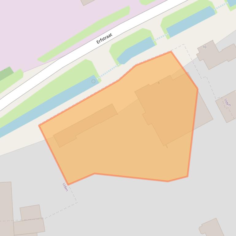 Kaart van postcodegebied 5408SJ.