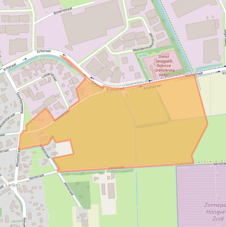 Kaart van postcodegebied 5408SK.