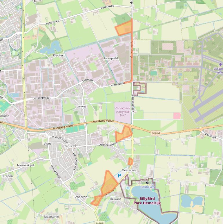 Kaart van postcodegebied 5408SL.