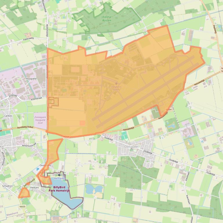 Kaart van postcodegebied 5408SM.
