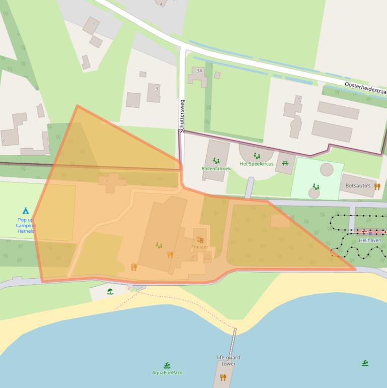 Kaart van postcodegebied 5408SP.