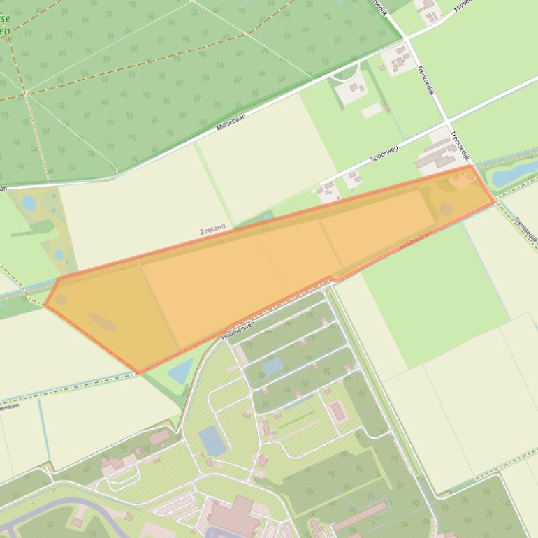 Kaart van postcodegebied 5408TV.