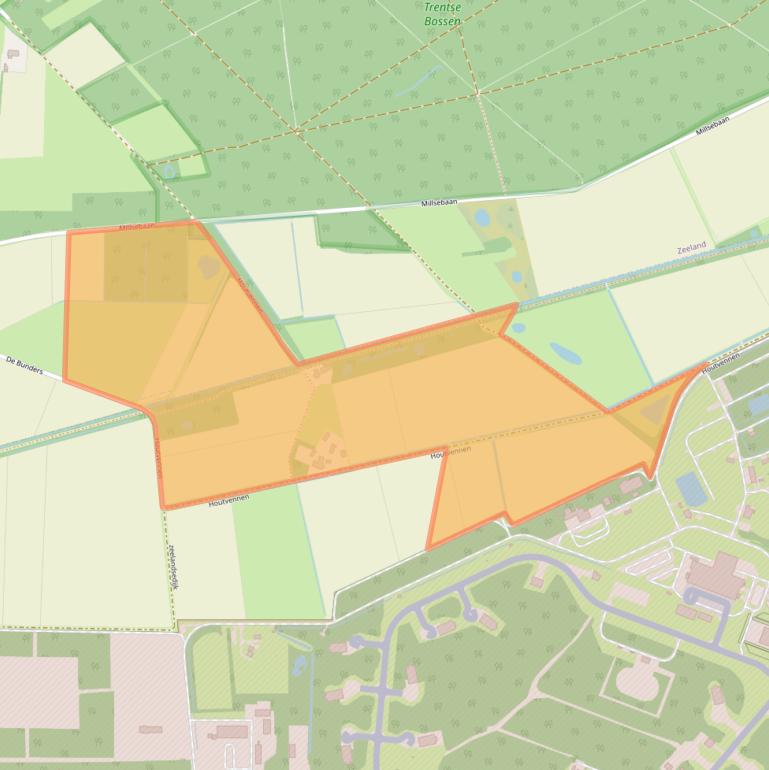 Kaart van postcodegebied 5408TZ.
