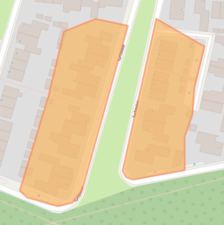 Kaart van postcodegebied 5409RG.