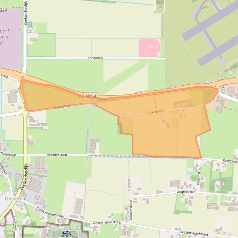 Kaart van postcodegebied 5409SE.