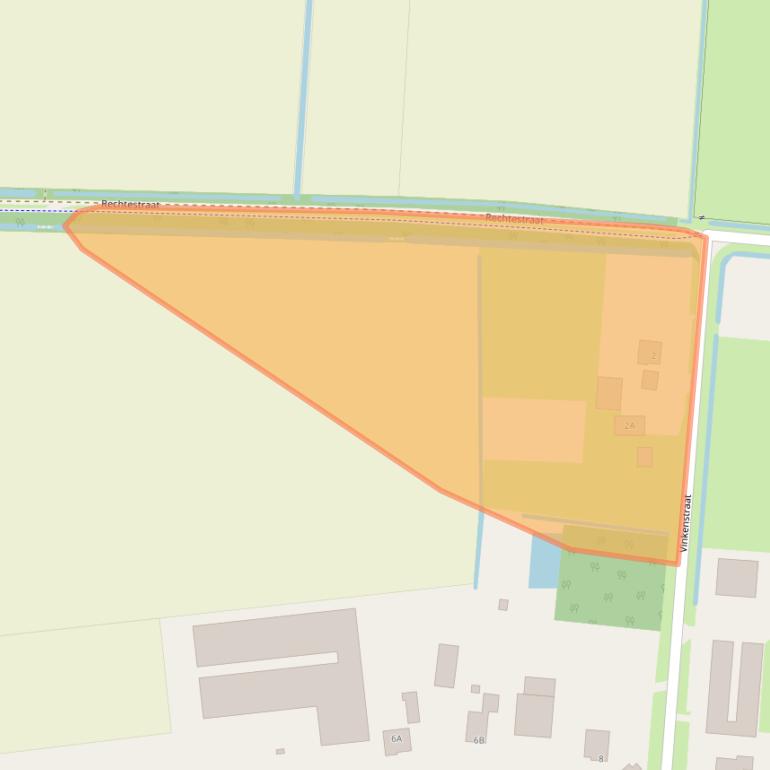 Kaart van postcodegebied 5409SJ.