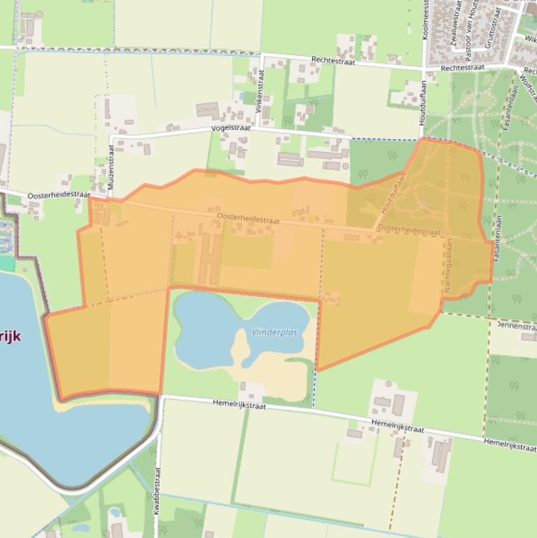 Kaart van postcodegebied 5409SK.