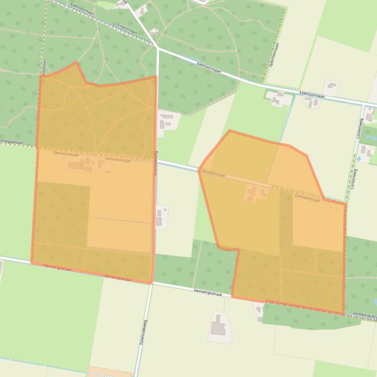 Kaart van postcodegebied 5409SN.