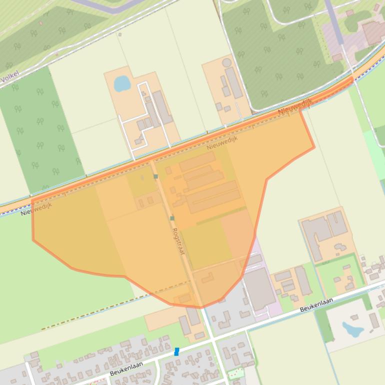 Kaart van postcodegebied 5409SV.