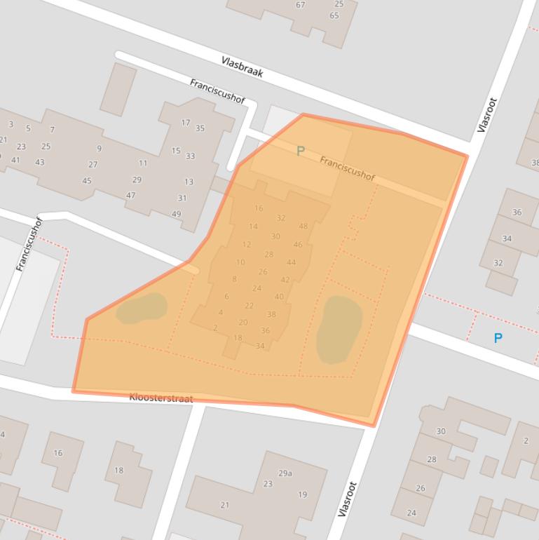 Kaart van postcodegebied 5411BL.