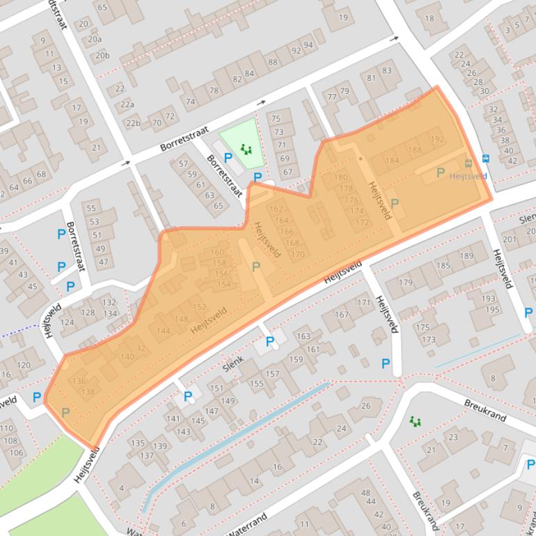 Kaart van postcodegebied 5421GT.