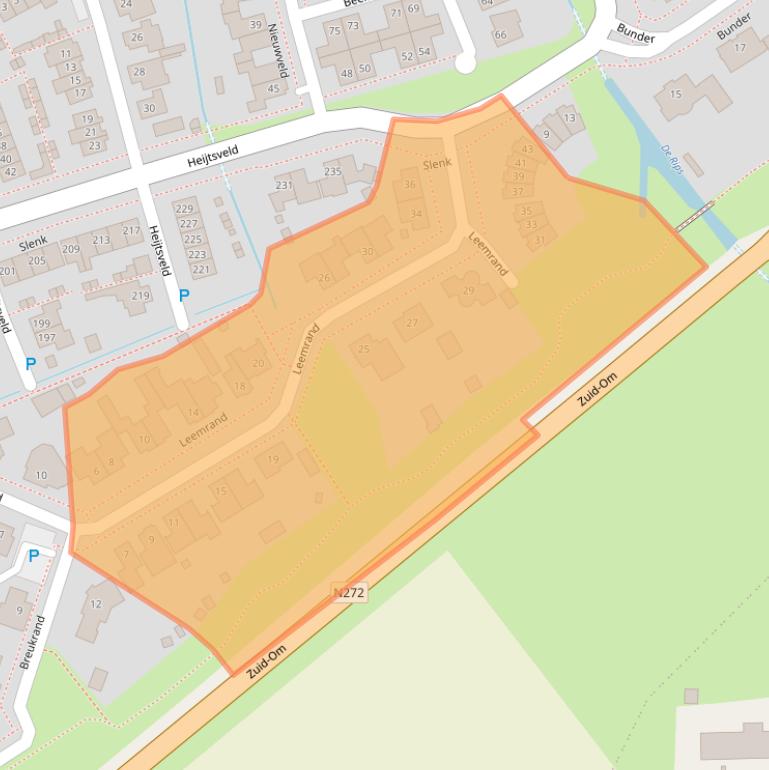 Kaart van postcodegebied 5421GV.