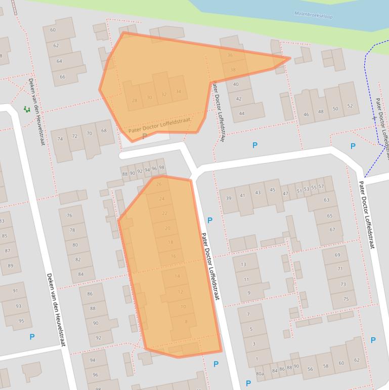 Kaart van postcodegebied 5421TB.