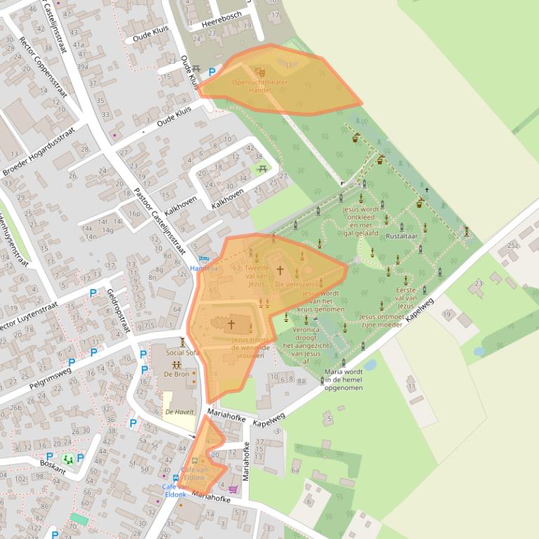 Kaart van postcodegebied 5423SJ.
