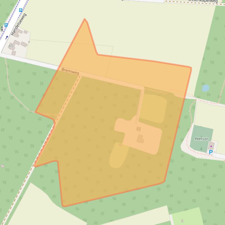 Kaart van postcodegebied 5423VA.