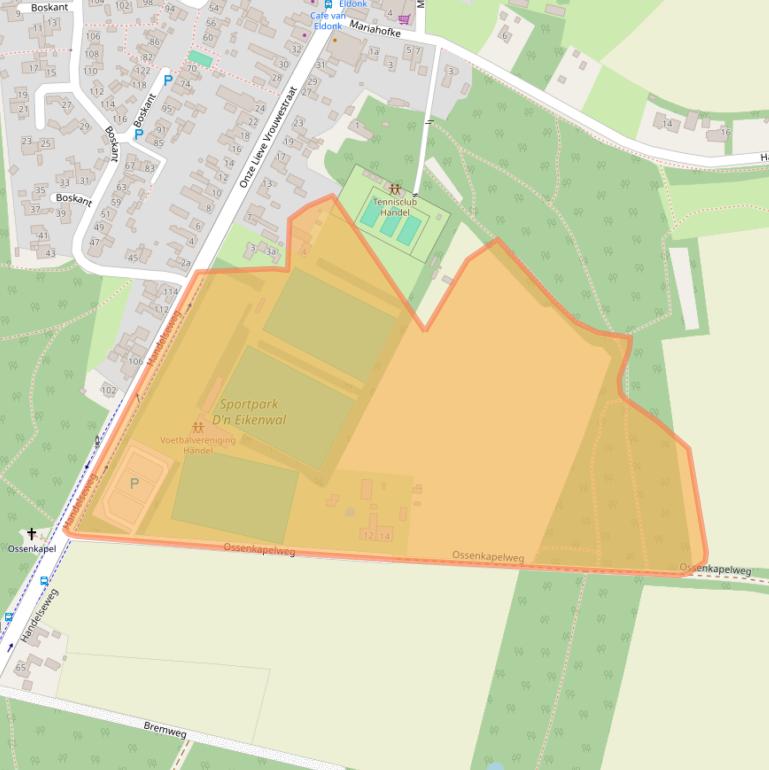 Kaart van postcodegebied 5423VG.