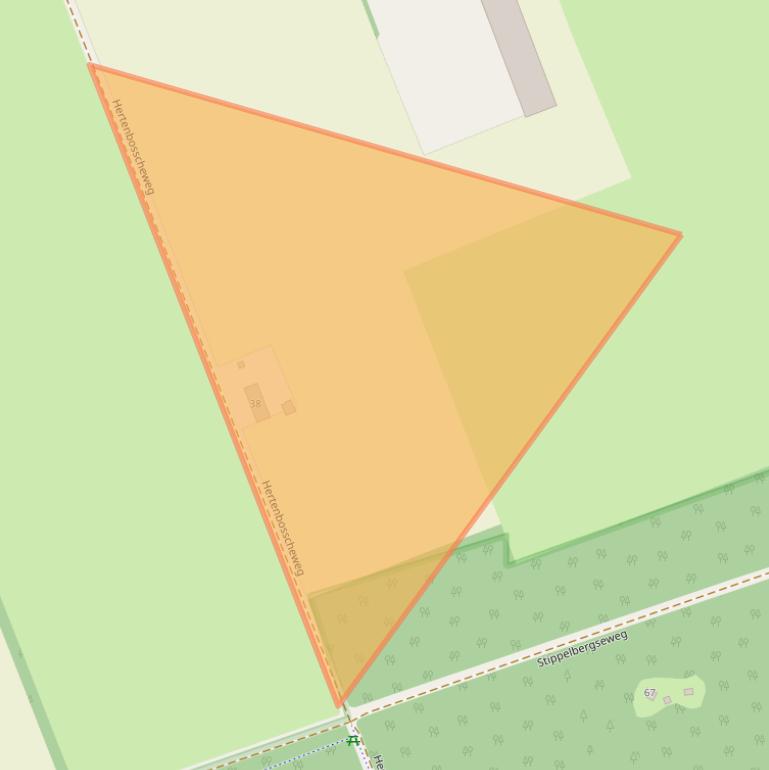 Kaart van postcodegebied 5425RS.