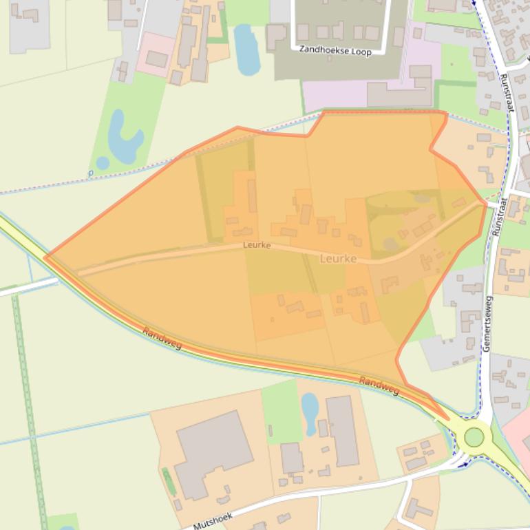 Kaart van postcodegebied 5427EE.