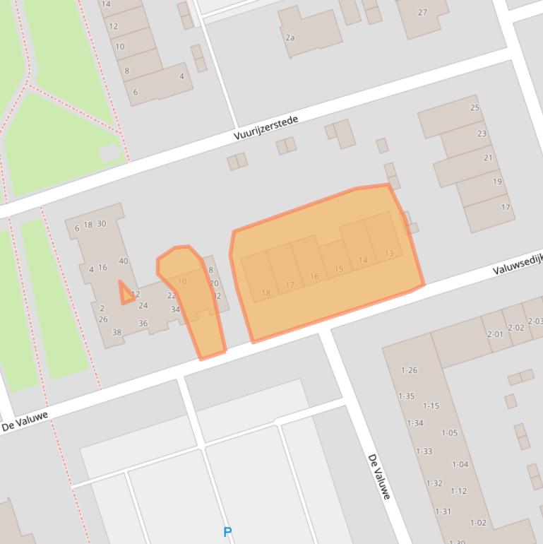 Kaart van postcodegebied 5431AX.