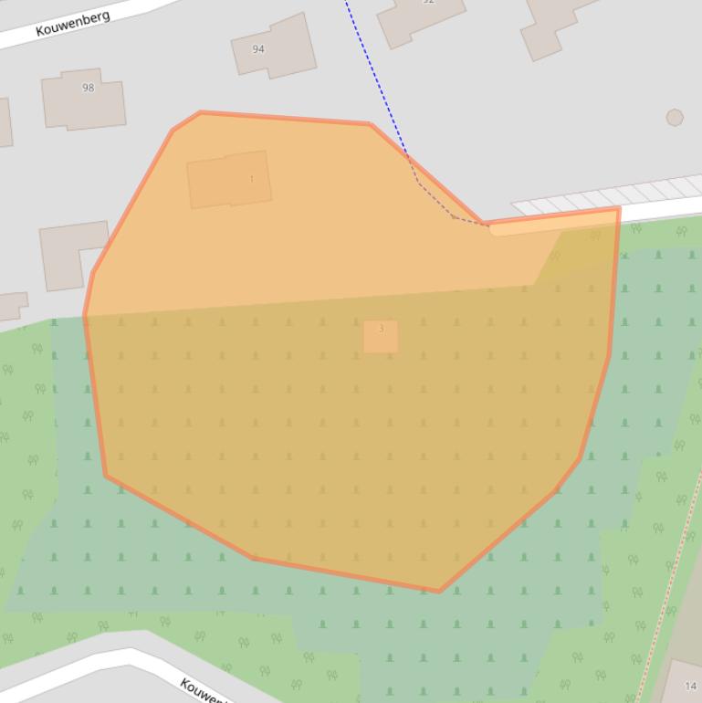 Kaart van postcodegebied 5431DR.