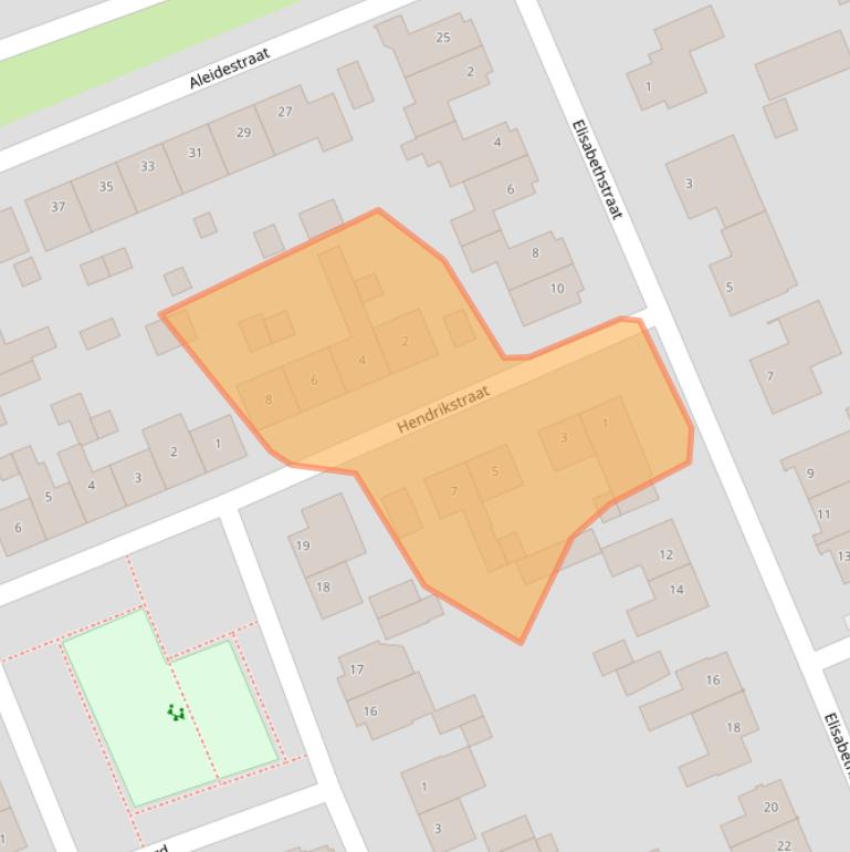 Kaart van postcodegebied 5431GN.