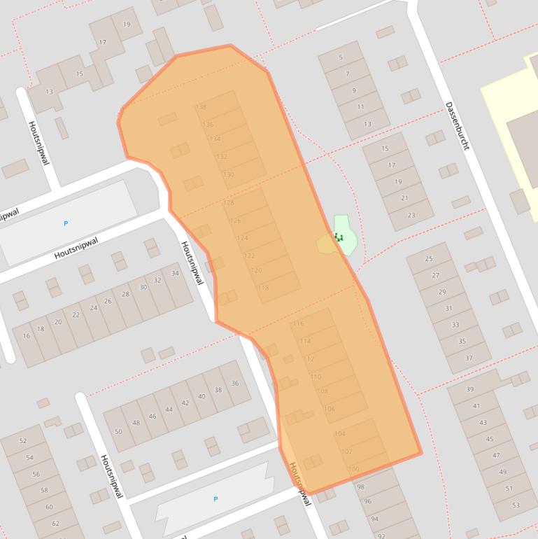 Kaart van postcodegebied 5431JV.