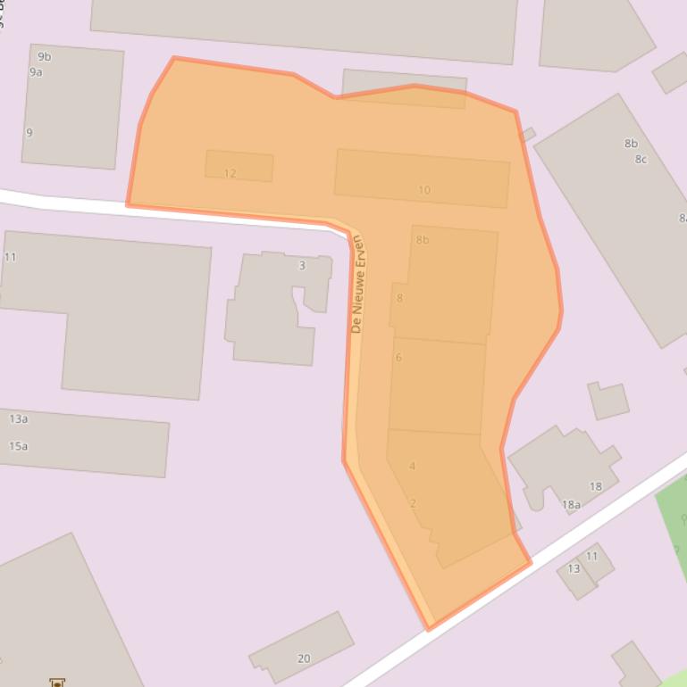 Kaart van postcodegebied 5431NT.