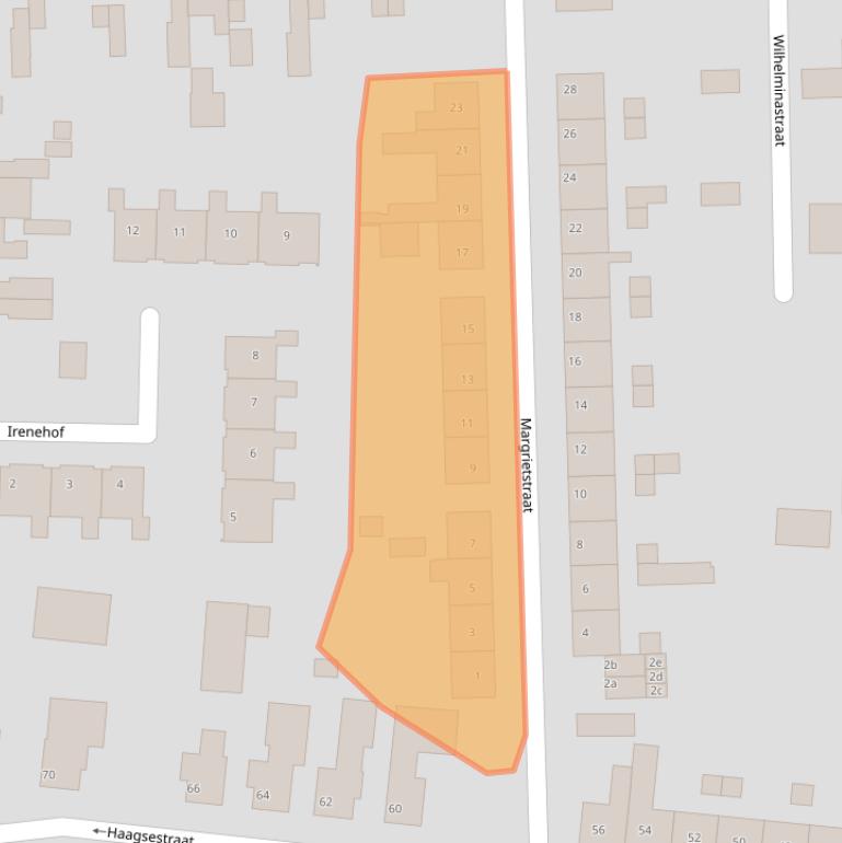 Kaart van postcodegebied 5431TR.