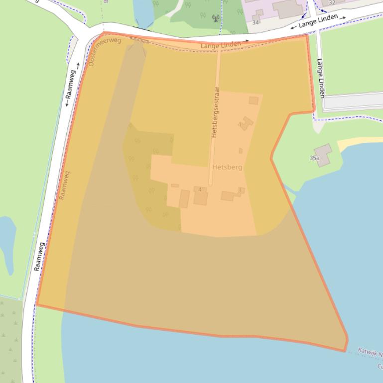 Kaart van postcodegebied 5433NJ.