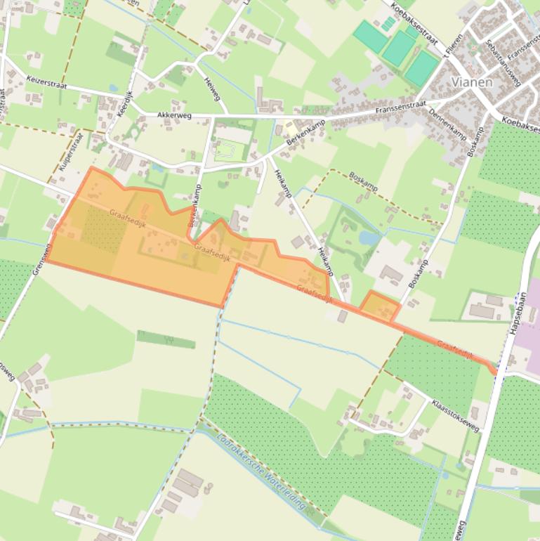 Kaart van postcodegebied 5434NB.