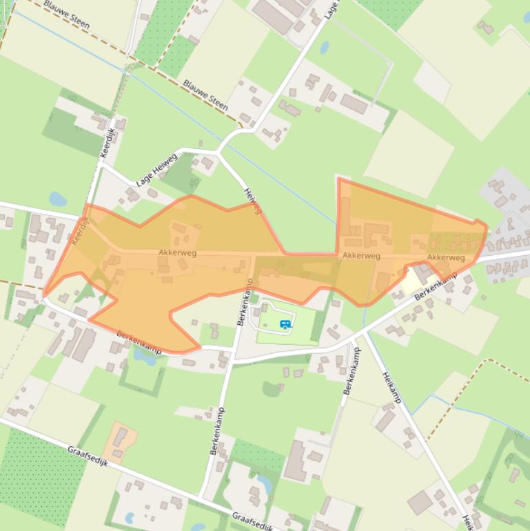 Kaart van postcodegebied 5434PA.