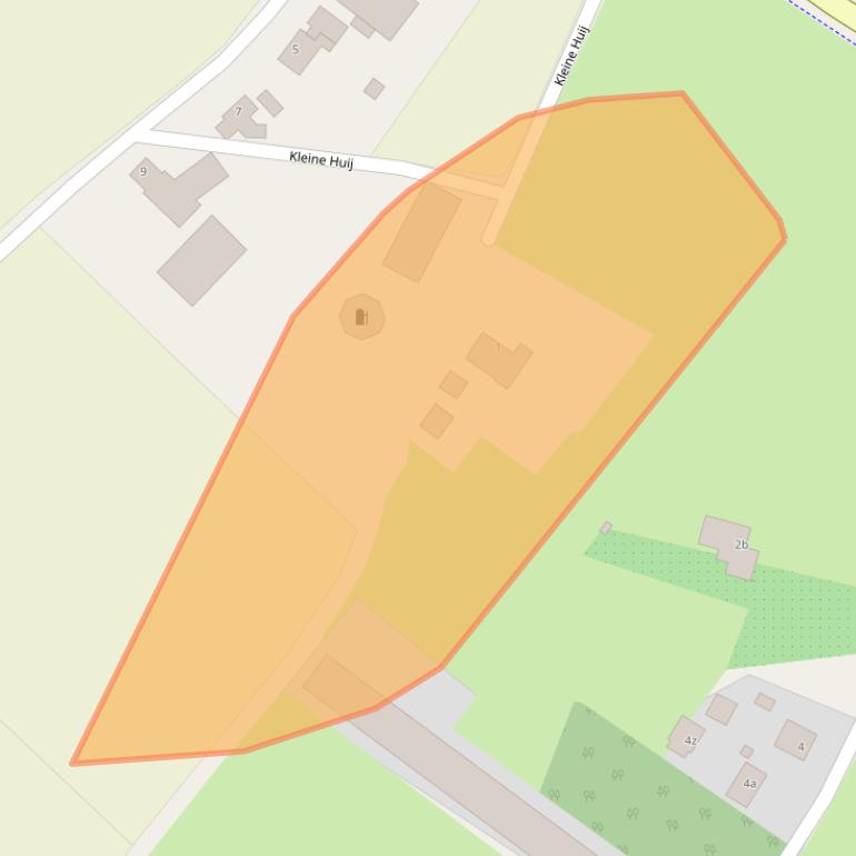 Kaart van postcodegebied 5435XR.