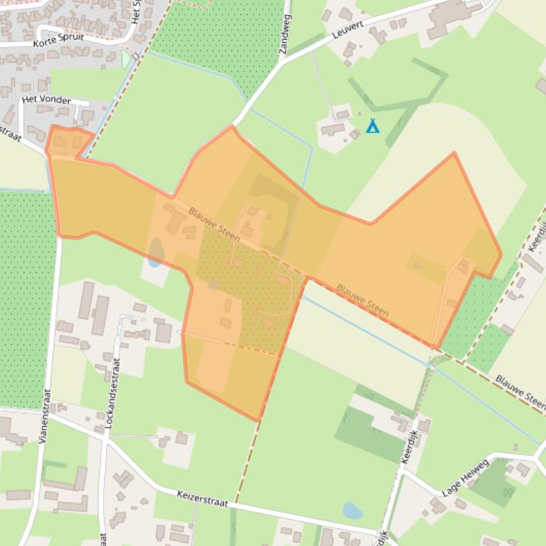 Kaart van postcodegebied 5437AH.