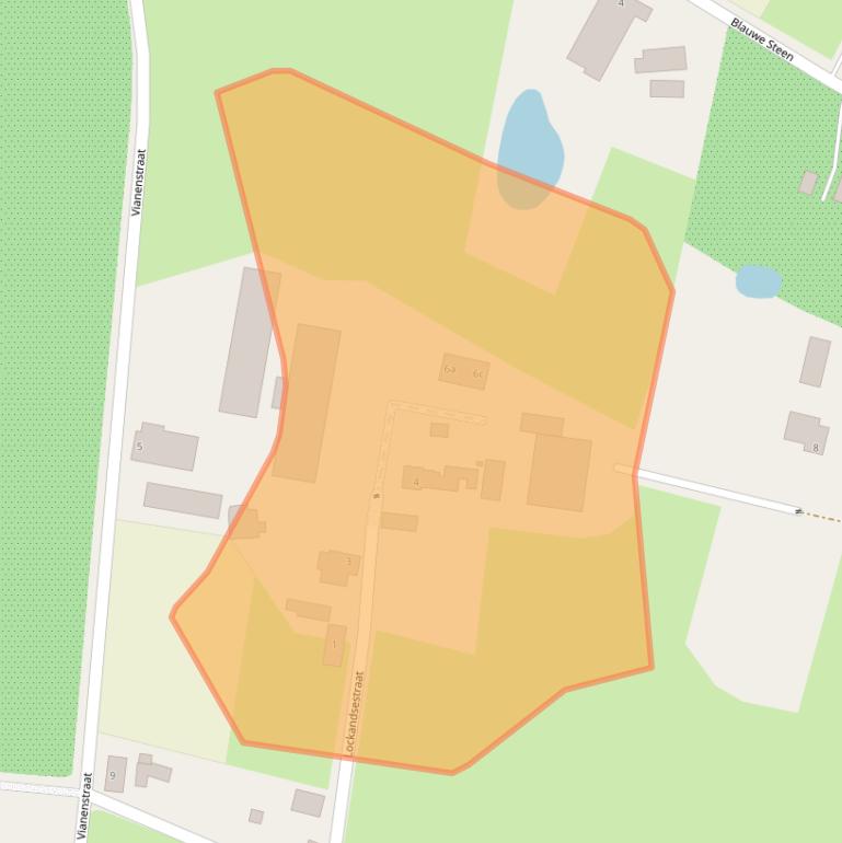 Kaart van postcodegebied 5437PL.