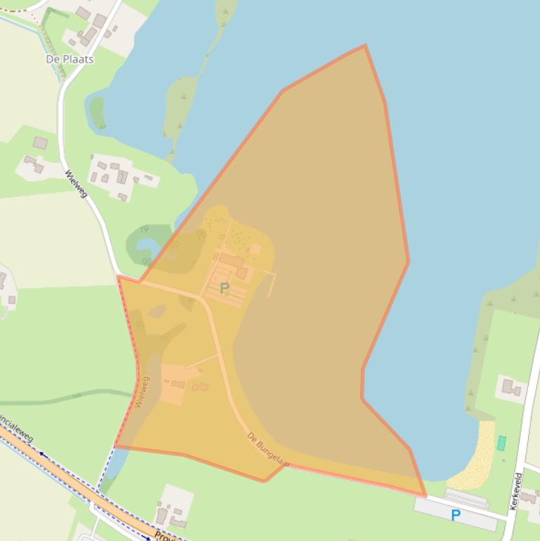 Kaart van postcodegebied 5437PM.